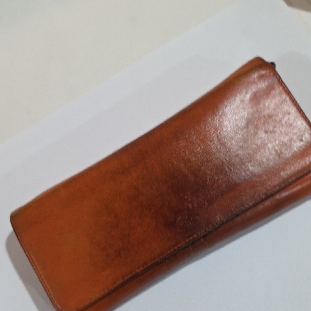 Loewe Madrid Brown Leather Snap Wallet – 7.5 x 3.5-inch Luxury Vintage Wallet - Picture 5 of 16